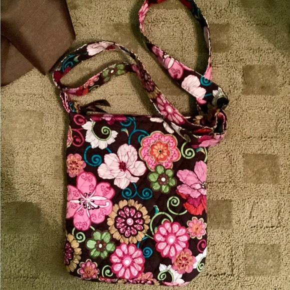 VERA BRADLEY COTTON CROSSBODY BAG - Picture 2 of 6